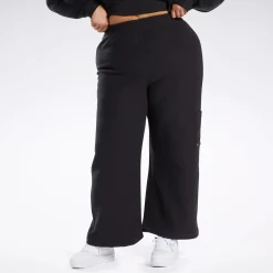 Pants & Sweatpants|Reebok Pants & Sweatpants Classics Reverse Fleece Wide Leg Pants (Plus Size)