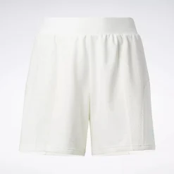 Shorts|Reebok Shorts Classics Varsity High-Rise Rib Shorts (Plus Size)