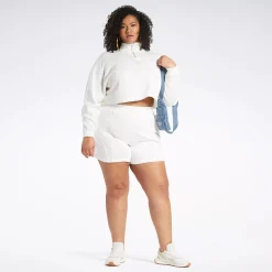 Hoodies & Sweatshirts|Reebok Hoodies & Sweatshirts Classics Varsity Sweatshirt (Plus Size)