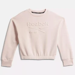 Big Kids' Clothing (Sizes 7-Xl)|Reebok Big Kids' Clothing (Sizes 7-Xl) Embossed Sweatshirt - Little Kids