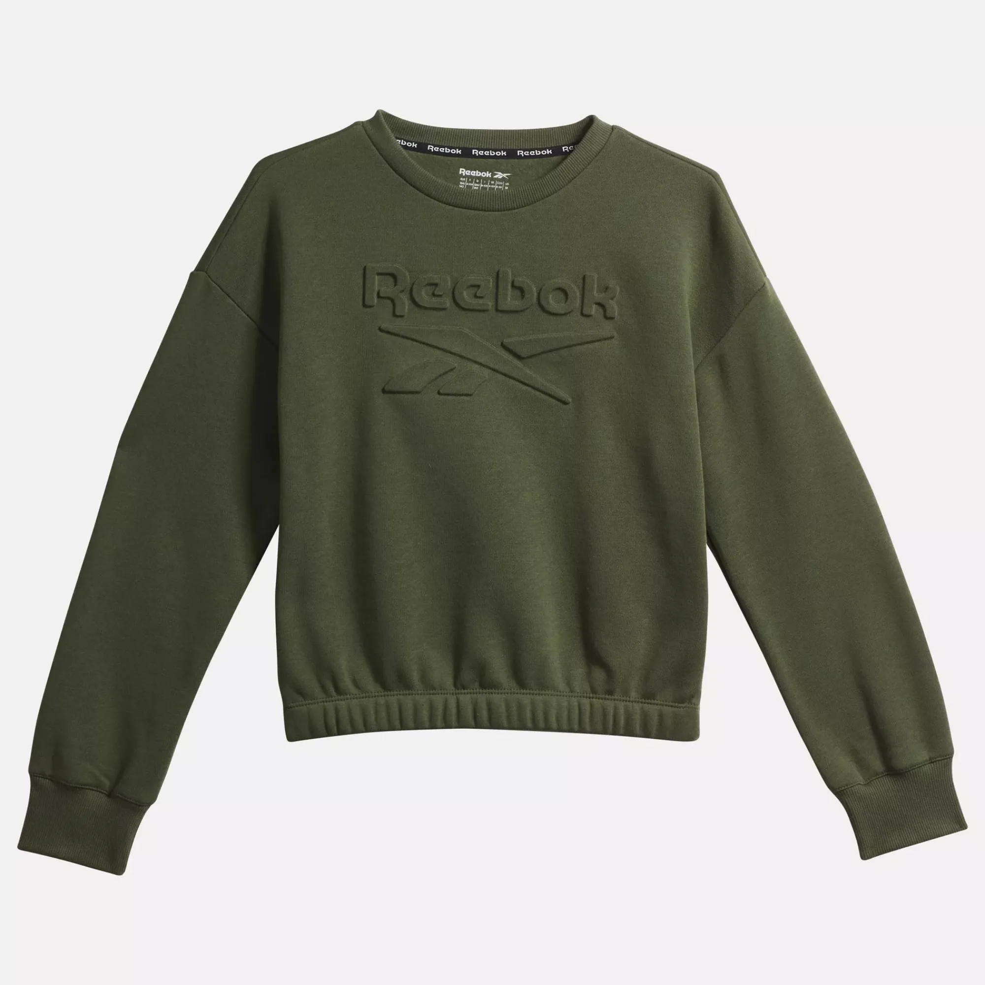Big Kids' Clothing (Sizes 7-Xl)|Reebok Big Kids' Clothing (Sizes 7-Xl) Embossed Sweatshirt - Little Kids