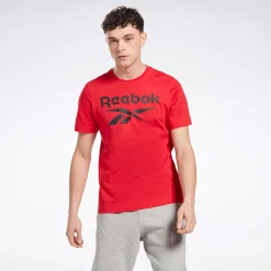 Tops & T-Shirts|Reebok Tops & T-Shirts Identity Big Logo T-Shirt