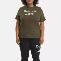 Tops & T-Shirts|Reebok Tops & T-Shirts Identity Big Logo T-Shirt (Plus Size)