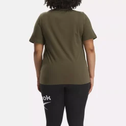 Tops & T-Shirts|Reebok Tops & T-Shirts Identity Big Logo T-Shirt (Plus Size)