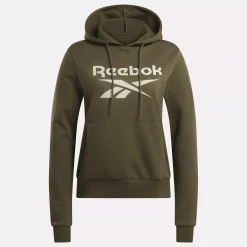 Loungewear|Reebok Loungewear Identity Big Logo Fleece Hoodie
