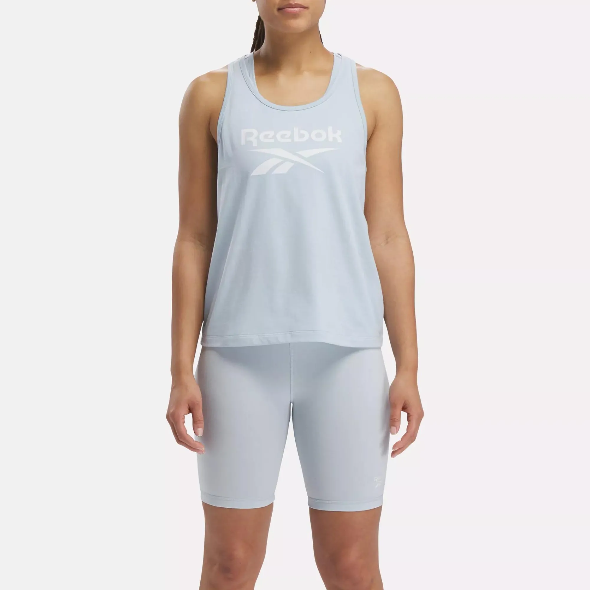 Tank Tops|Reebok Tank Tops Identity Big Logo Tank Top