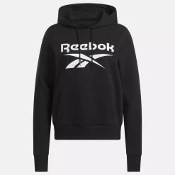 Loungewear|Reebok Loungewear Identity Big Logo Fleece Hoodie
