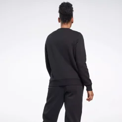 Loungewear|Reebok Loungewear Identity Big Logo Fleece Crew Sweatshirt