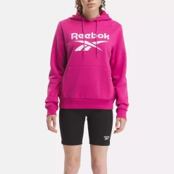 Loungewear|Reebok Loungewear Identity Big Logo Fleece Hoodie