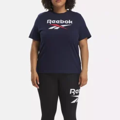 Tops & T-Shirts|Reebok Tops & T-Shirts Identity Big Logo T-Shirt (Plus Size)