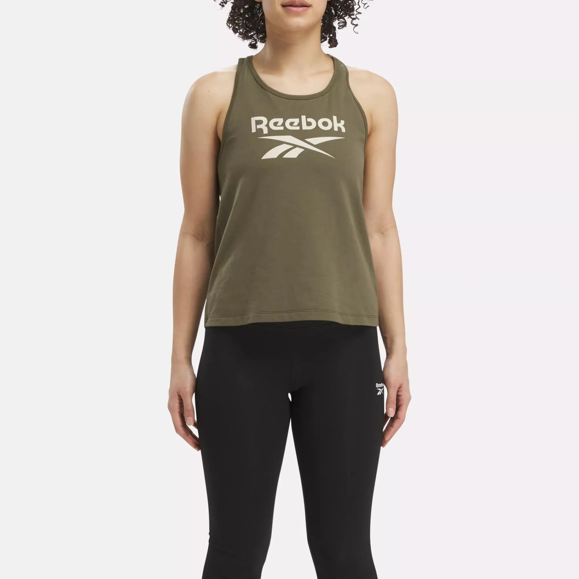 Tank Tops|Reebok Tank Tops Identity Big Logo Tank Top