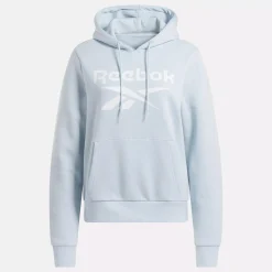 Loungewear|Reebok Loungewear Identity Big Logo Fleece Hoodie