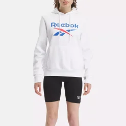 Loungewear|Reebok Loungewear Identity Big Logo Fleece Hoodie