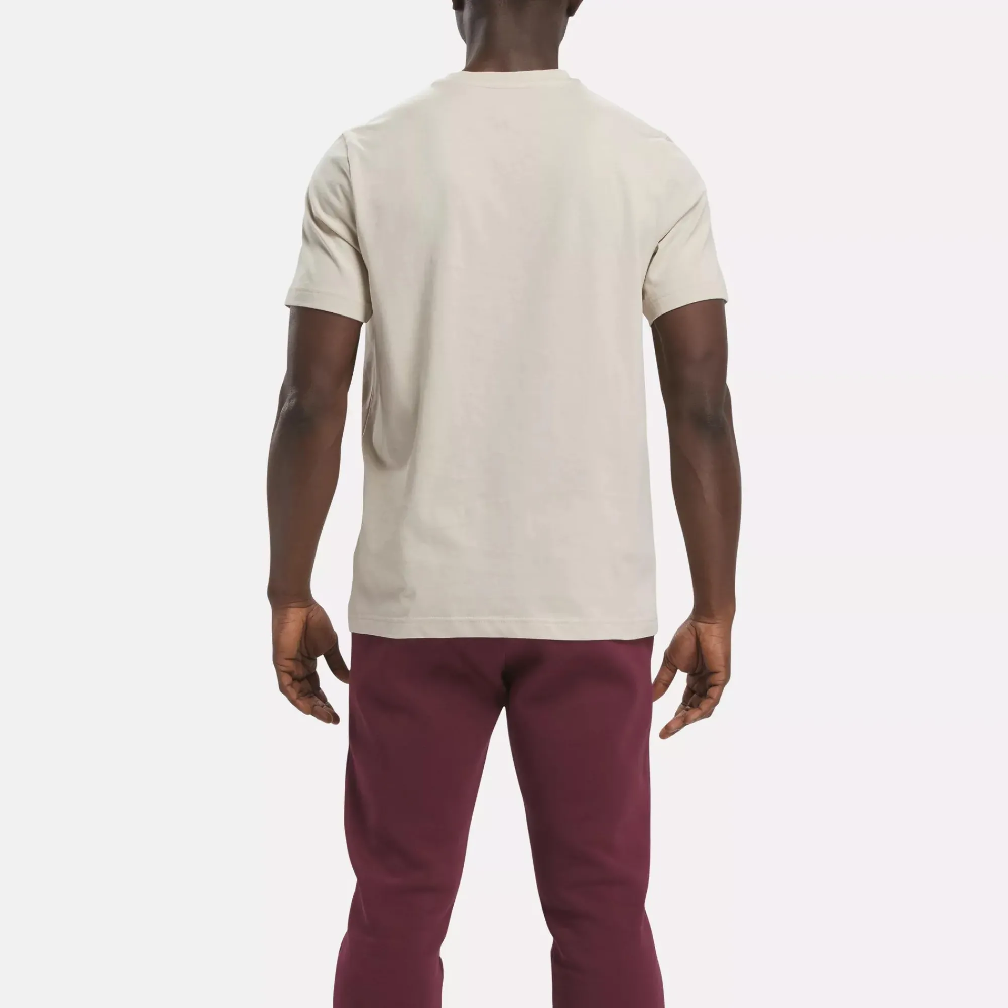 Tops & T-Shirts|Reebok Tops & T-Shirts Identity Big Stacked Logo T-Shirt