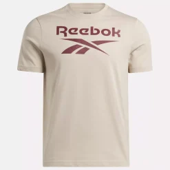 Tops & T-Shirts|Reebok Tops & T-Shirts Identity Big Stacked Logo T-Shirt