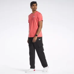 Pants & Sweatpants|Reebok Pants & Sweatpants Identity Cargo Open Hem Pants