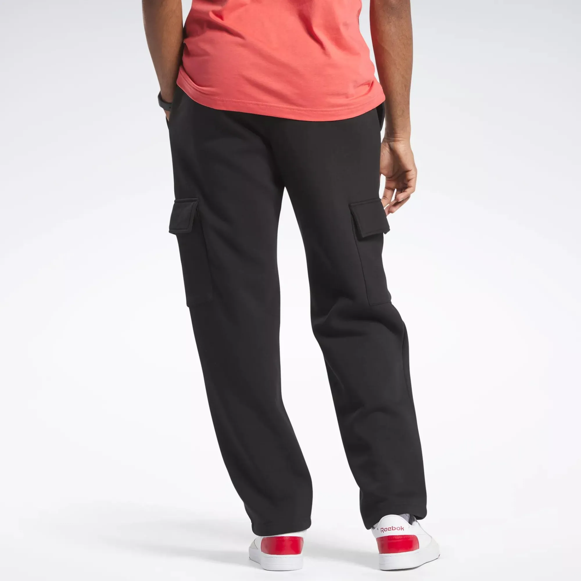 Pants & Sweatpants|Reebok Pants & Sweatpants Identity Cargo Open Hem Pants