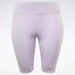 Shorts|Reebok Shorts Identity Fitted Logo Shorts (Plus Size)