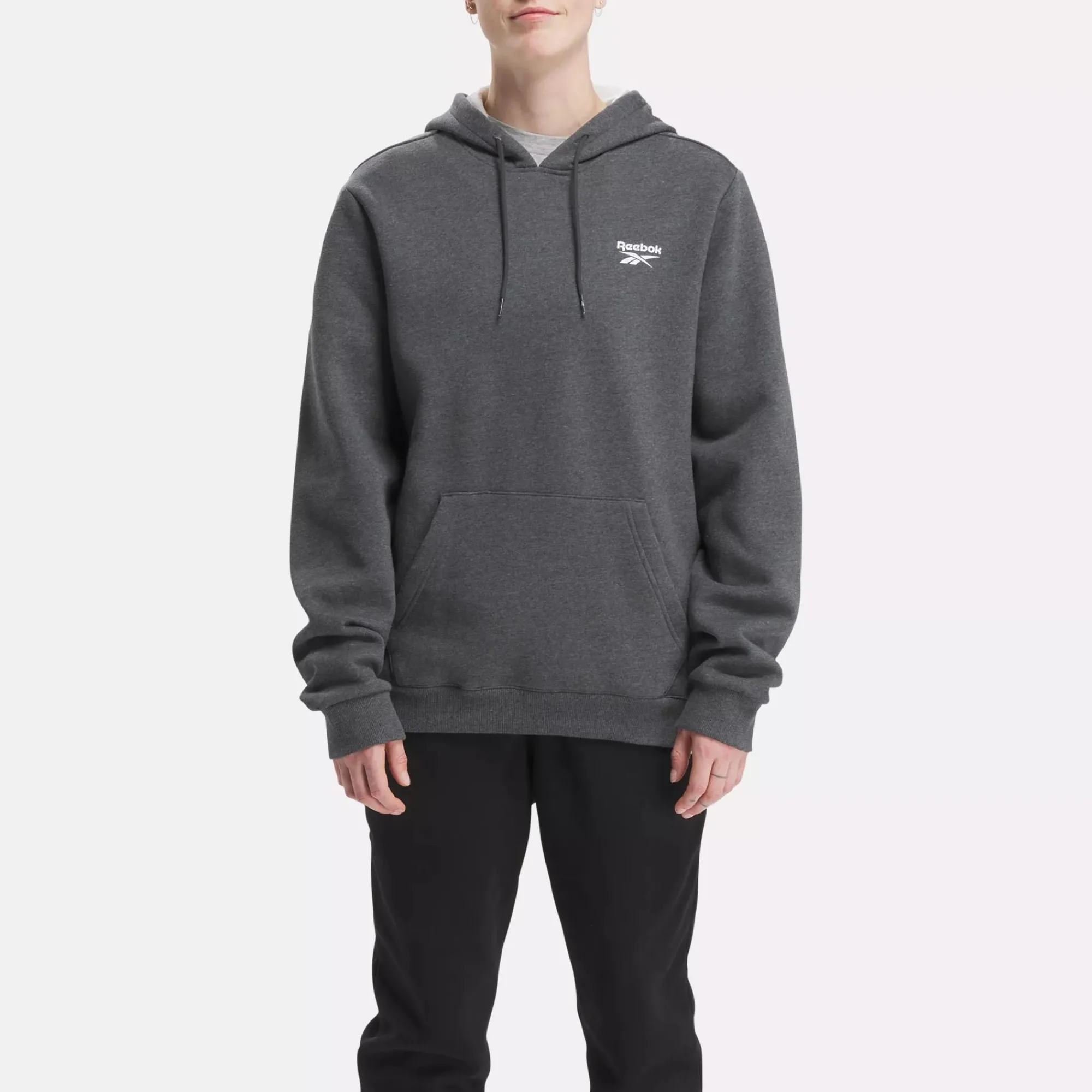 Hoodies & Sweatshirts|Reebok Hoodies & Sweatshirts Identity Fleece Over-The-Head Hoodie