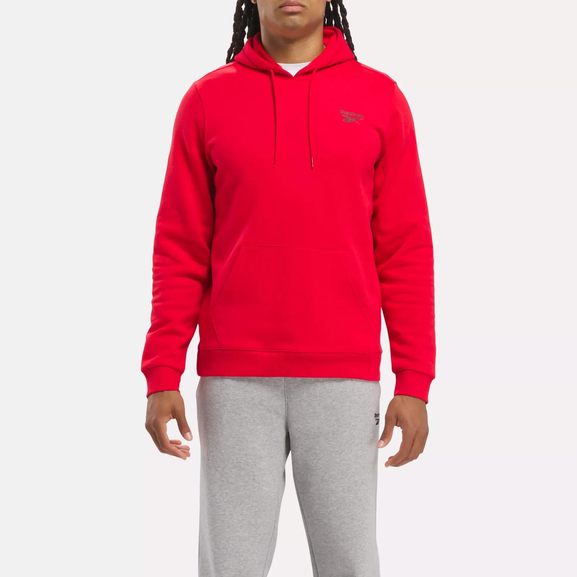 Hoodies & Sweatshirts|Reebok Hoodies & Sweatshirts Identity Fleece Over-The-Head Hoodie