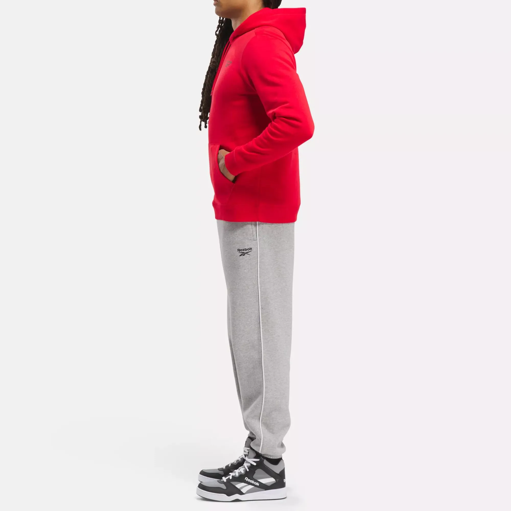 Hoodies & Sweatshirts|Reebok Hoodies & Sweatshirts Identity Fleece Over-The-Head Hoodie