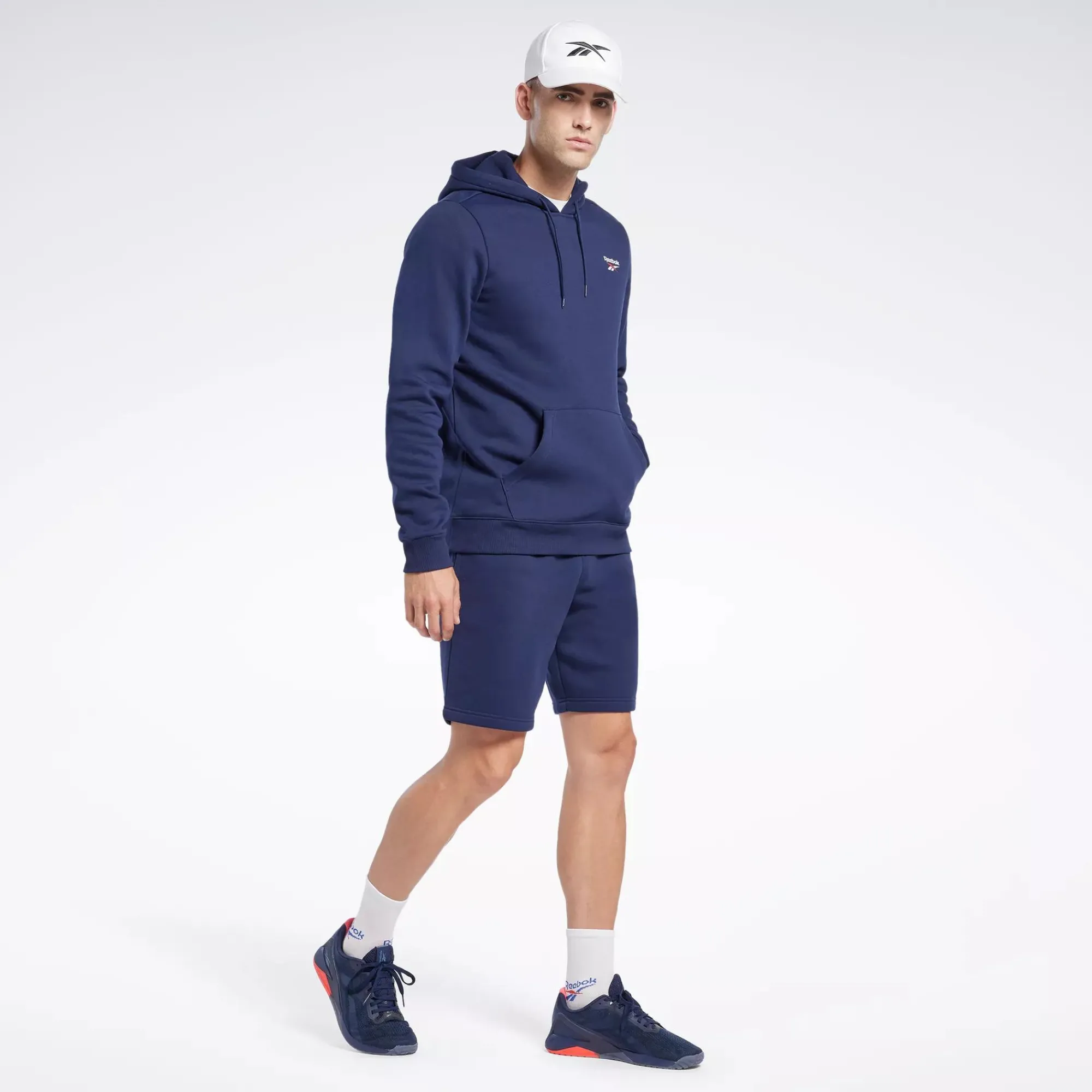 Hoodies & Sweatshirts|Reebok Hoodies & Sweatshirts Identity Fleece Over-The-Head Hoodie