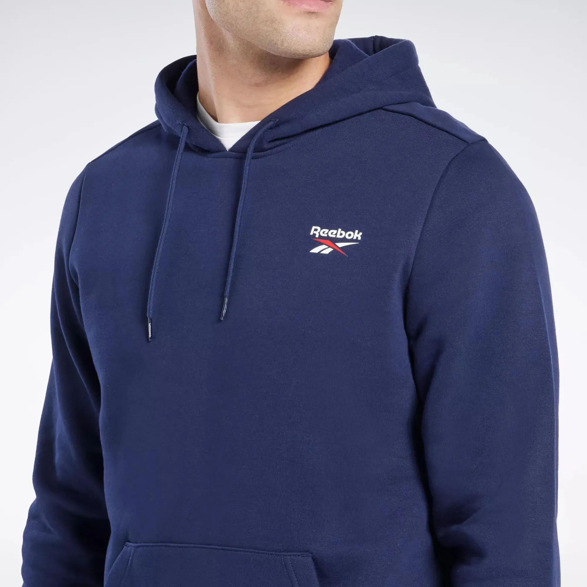 Hoodies & Sweatshirts|Reebok Hoodies & Sweatshirts Identity Fleece Over-The-Head Hoodie
