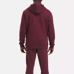 Hoodies & Sweatshirts|Reebok Hoodies & Sweatshirts Identity Fleece Stacked Logo Pullover Hoodie