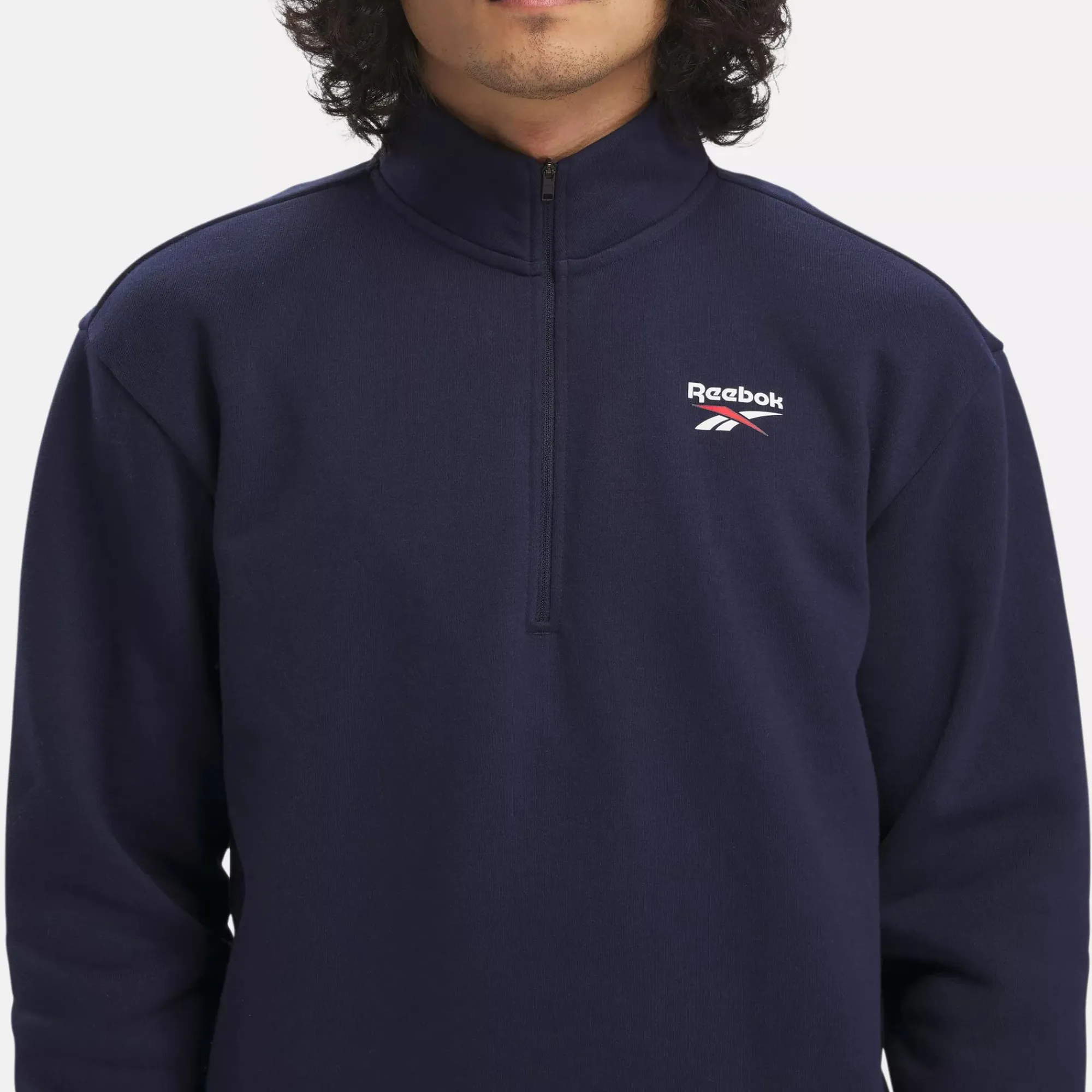 Hoodies & Sweatshirts|Reebok Hoodies & Sweatshirts Identity Left Chest Quarter-Zip Sweatshirt