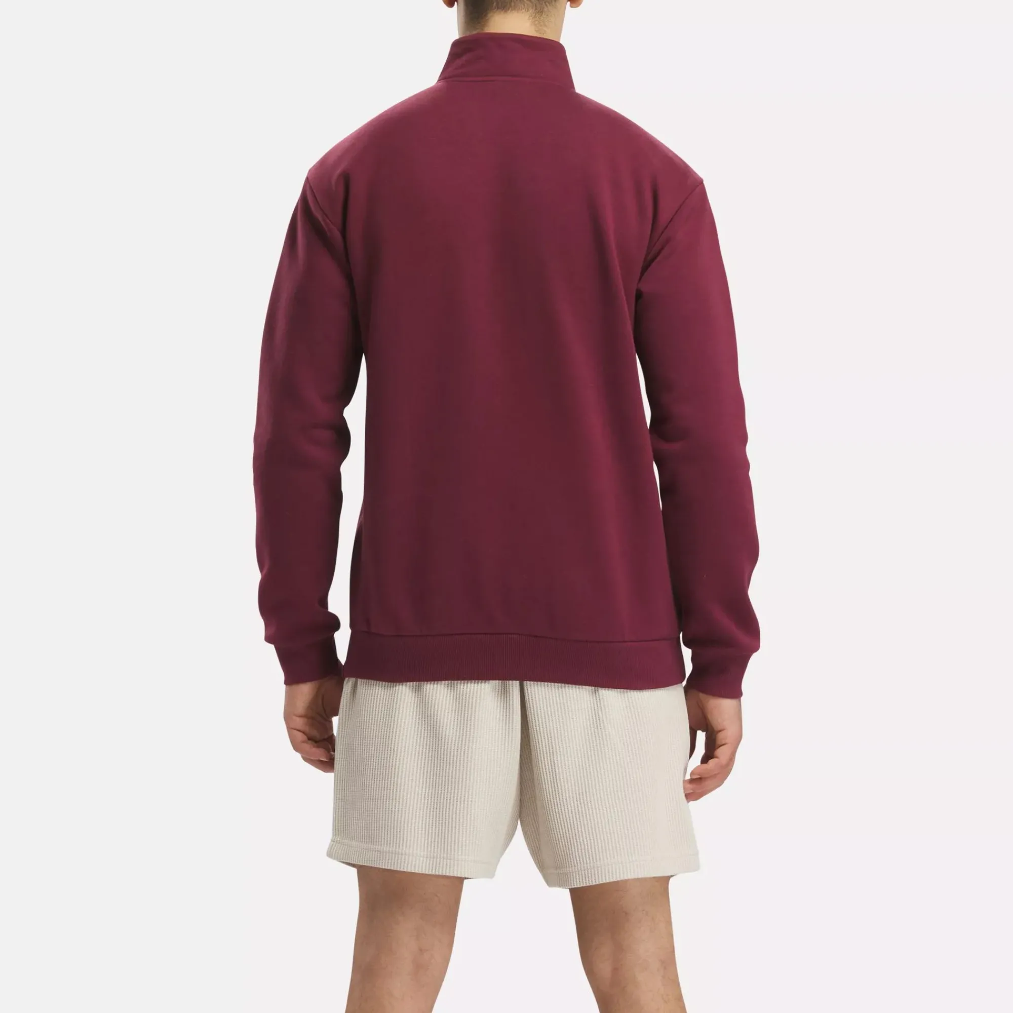 Hoodies & Sweatshirts|Reebok Hoodies & Sweatshirts Identity Left Chest Quarter-Zip Sweatshirt