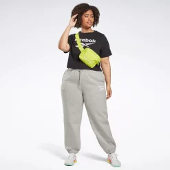 Pants & Sweatpants|Reebok Pants & Sweatpants Identity Logo Fleece Joggers (Plus Size)