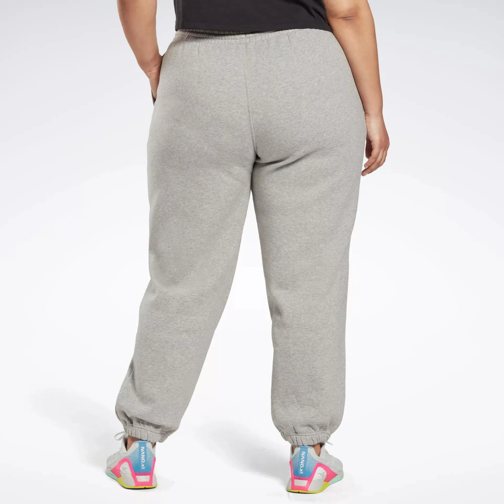 Pants & Sweatpants|Reebok Pants & Sweatpants Identity Logo Fleece Joggers (Plus Size)