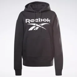 Hoodies & Sweatshirts|Reebok Hoodies & Sweatshirts Identity Logo Fleece Pullover Hoodie