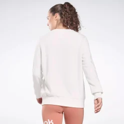 Hoodies & Sweatshirts|Reebok Hoodies & Sweatshirts Identity Logo French Terry Crew Sweatshirt