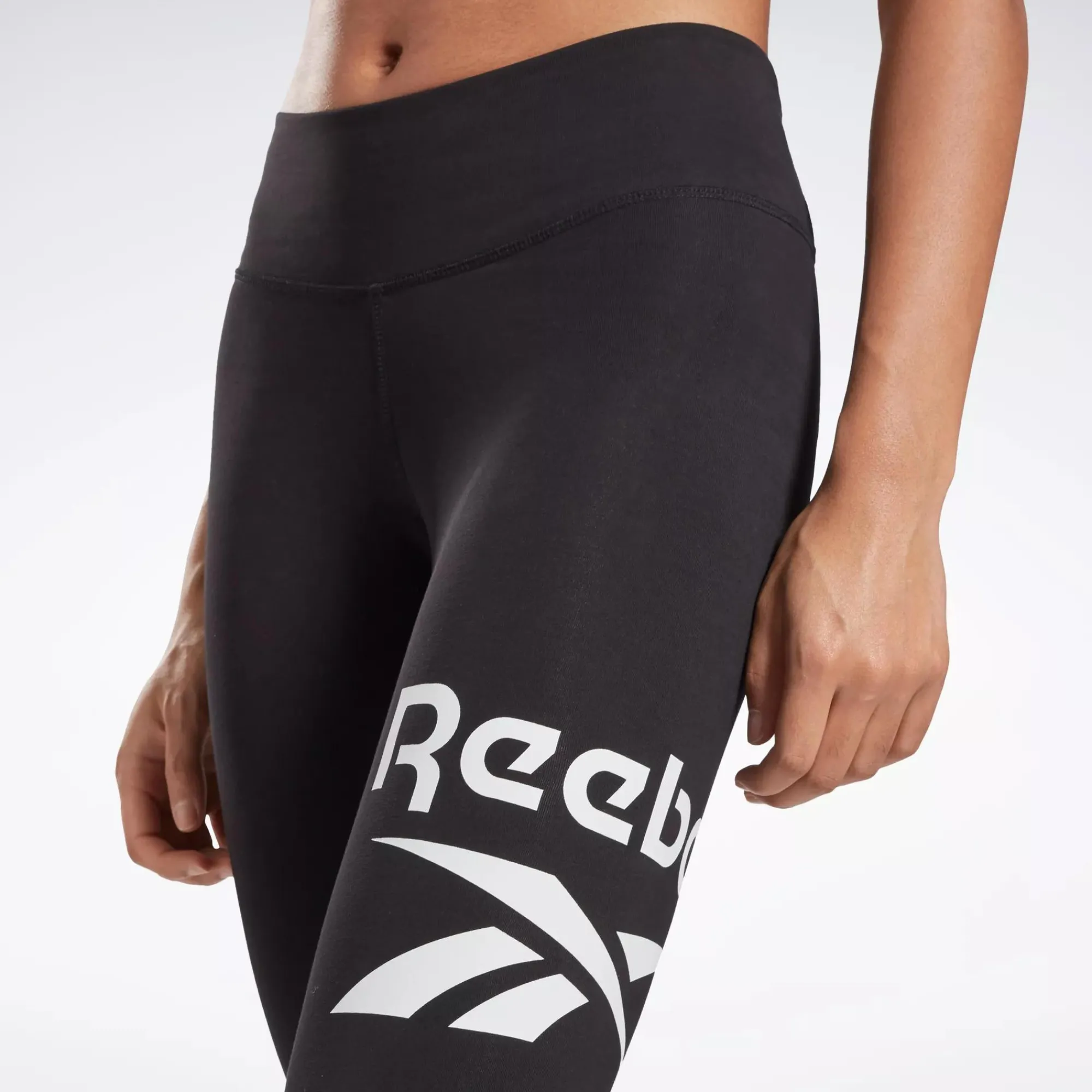 Leggings & Tights|Reebok Leggings & Tights Identity Logo Leggings