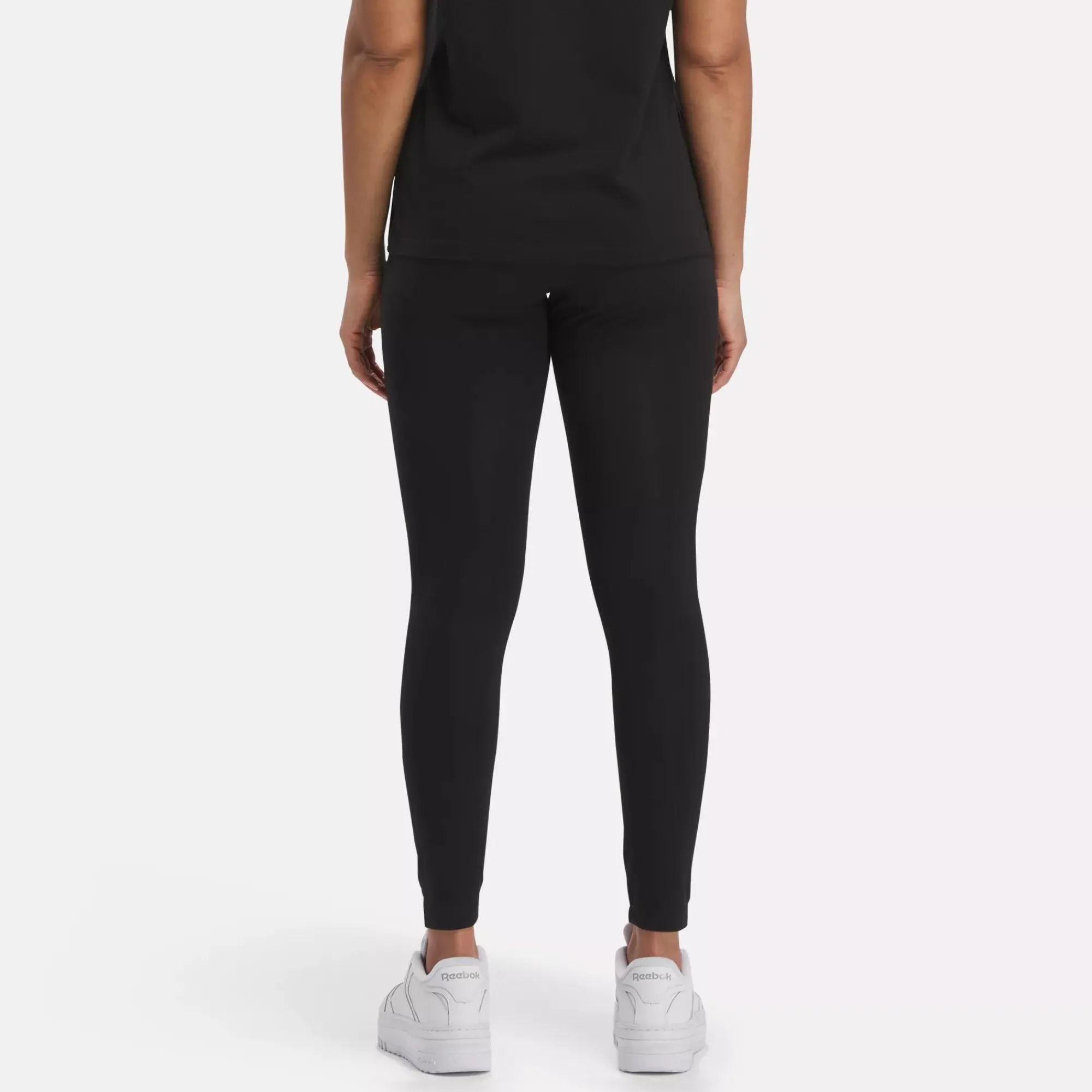 Leggings & Tights|Reebok Leggings & Tights Identity Small Logo Cotton Leggings