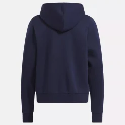 Loungewear|Reebok Loungewear Identity Small Logo Fleece Full-Zip Sweatshirt