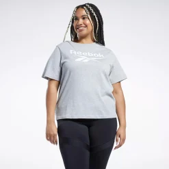 Tops & T-Shirts|Reebok Tops & T-Shirts Identity T-Shirt (Plus Size)