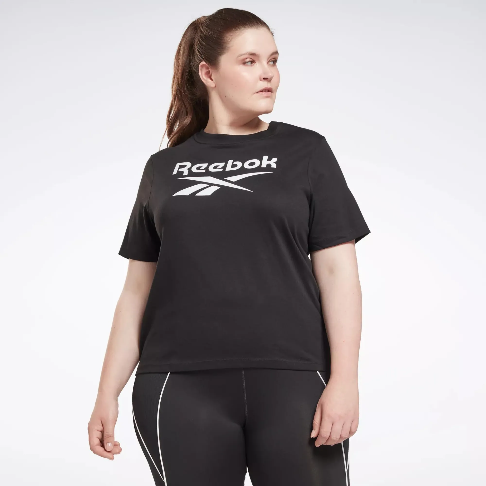 Tops & T-Shirts|Reebok Tops & T-Shirts Identity T-Shirt (Plus Size)