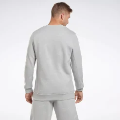 Hoodies & Sweatshirts|Reebok Hoodies & Sweatshirts Identity Vector Fleece Crew Sweatshirt