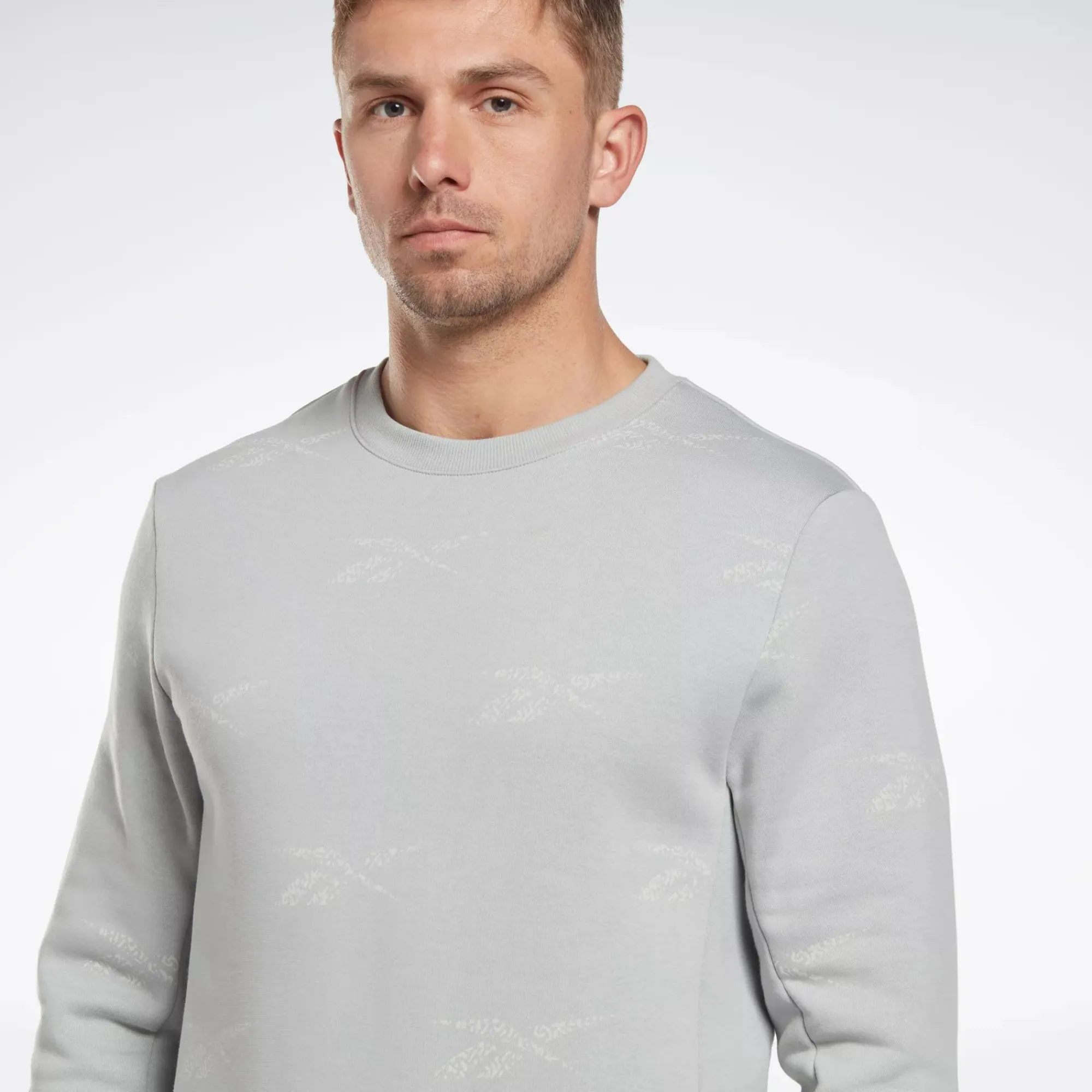 Hoodies & Sweatshirts|Reebok Hoodies & Sweatshirts Identity Vector Fleece Crew Sweatshirt