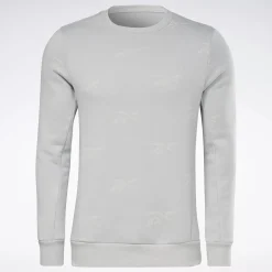 Hoodies & Sweatshirts|Reebok Hoodies & Sweatshirts Identity Vector Fleece Crew Sweatshirt