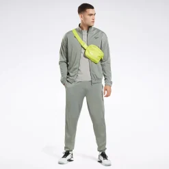 Jackets|Reebok Jackets Identity Vector Knit Track Jacket