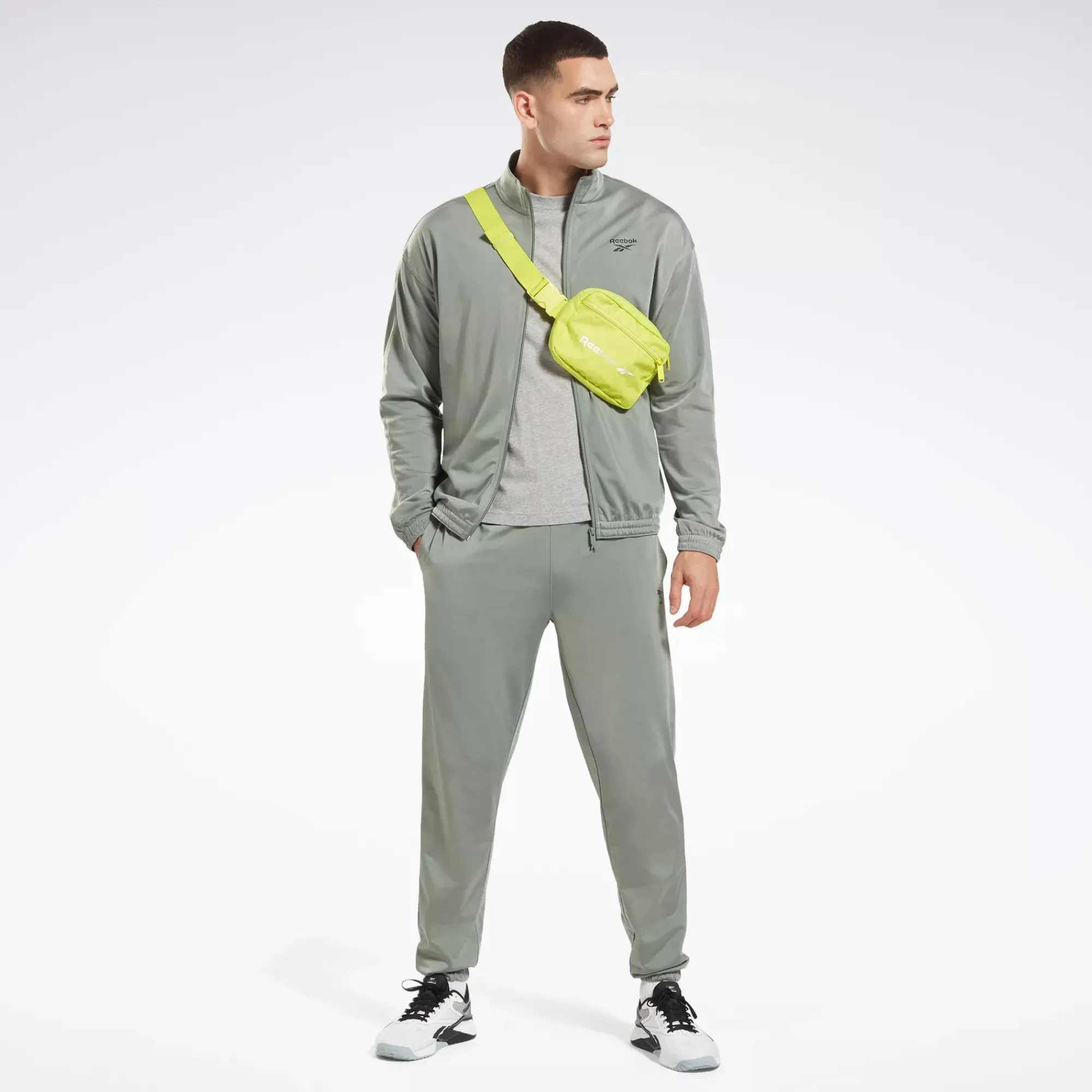 Jackets|Reebok Jackets Identity Vector Knit Track Jacket