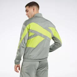 Jackets|Reebok Jackets Identity Vector Knit Track Jacket
