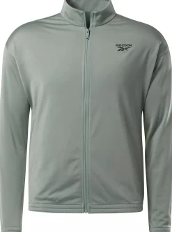 Jackets|Reebok Jackets Identity Vector Knit Track Jacket