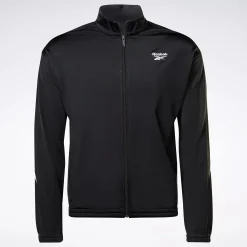 Jackets|Reebok Jackets Identity Vector Knit Track Jacket