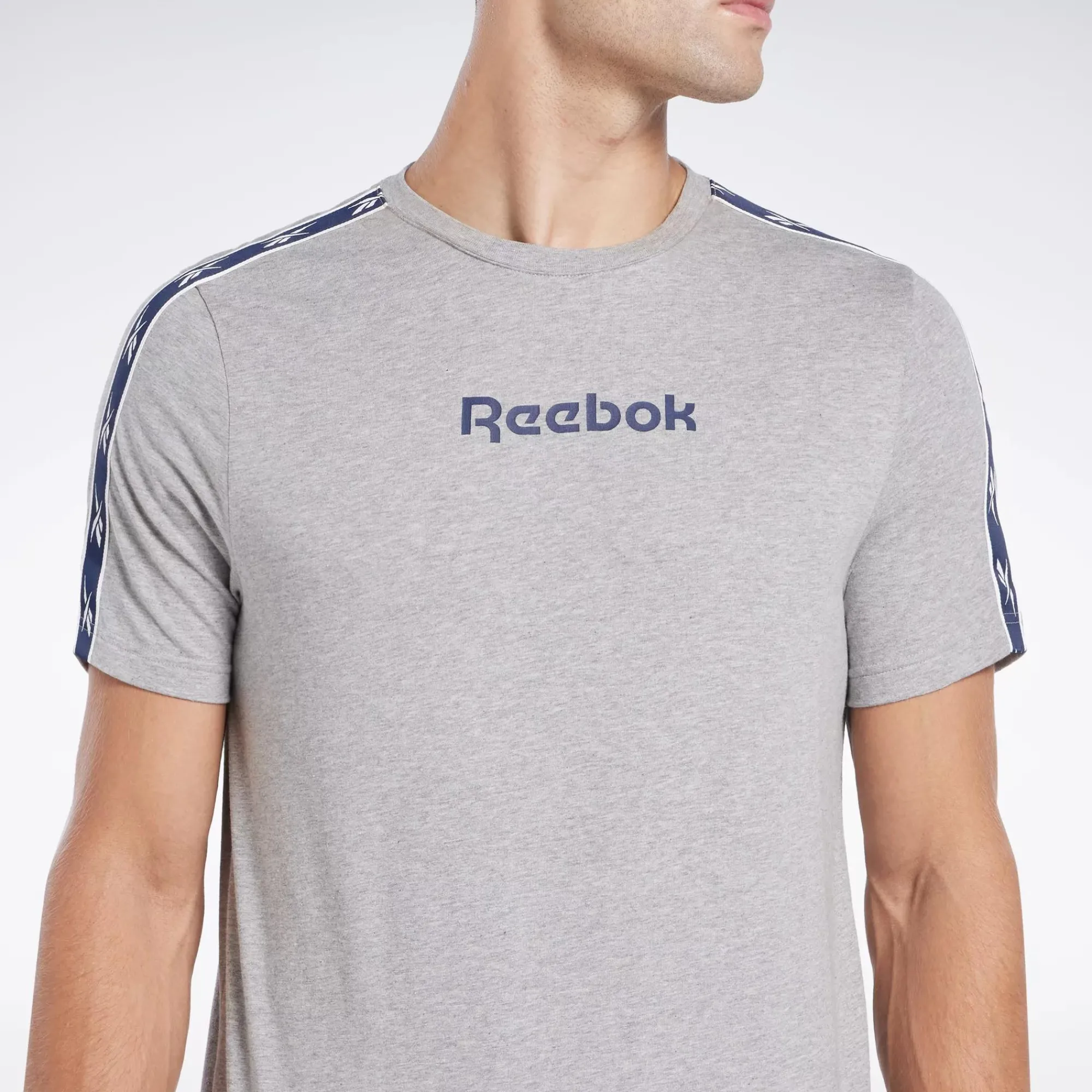 Tops & T-Shirts|Reebok Tops & T-Shirts Identity Vector Tape T-Shirt