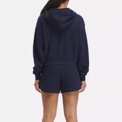 Loungewear|Reebok Loungewear Rie Waffle Full-Zip Hoodie