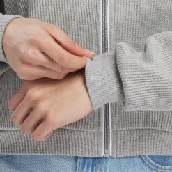 Loungewear|Reebok Loungewear Rie Waffle Full-Zip Hoodie